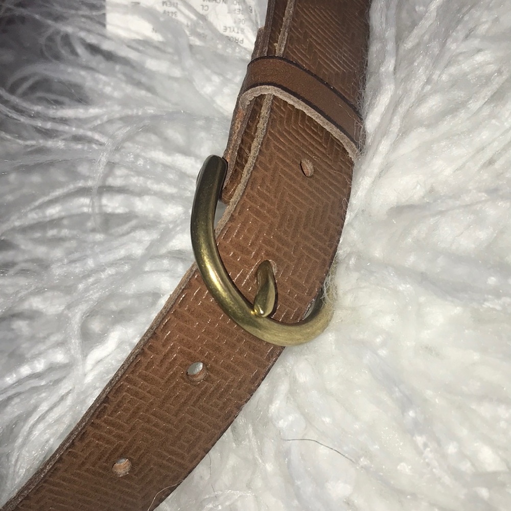 Genuine Leather Brown Belt NWOT